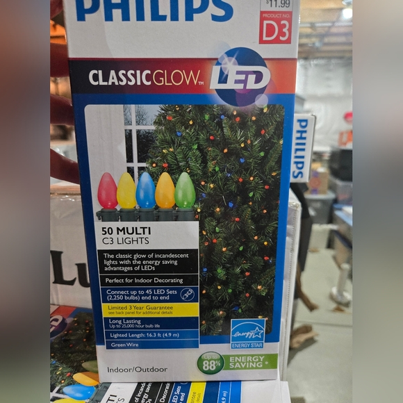 Philips 50 Multi LED c3 lights - Picture 1 of 5